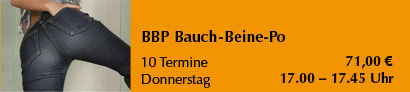 Bauch Beine Po